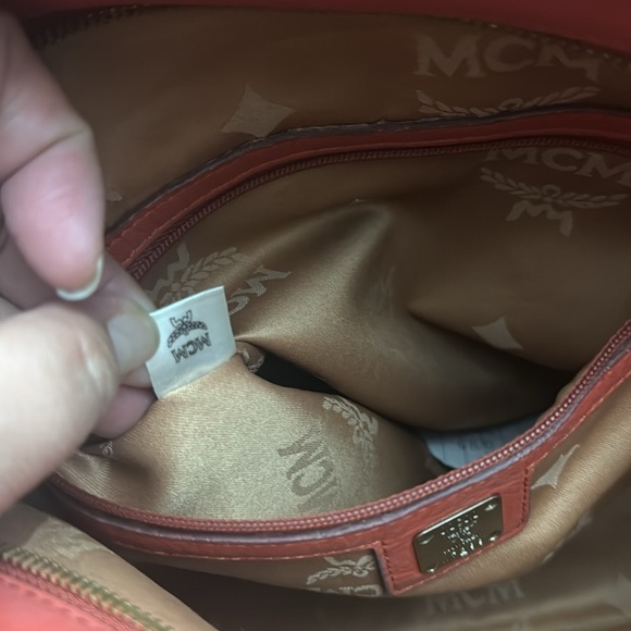 Authentic MCM Two Way Imprente Bag - Picture 13 of 14